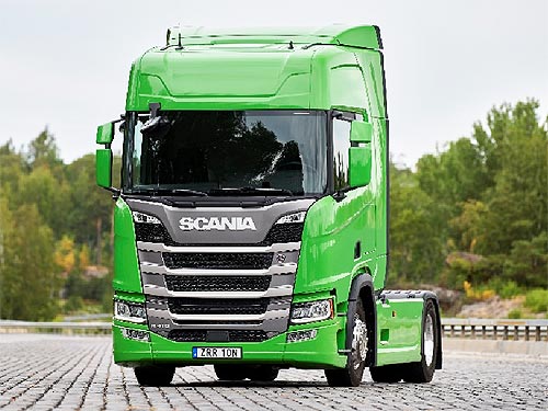 Scania    Green Truck
